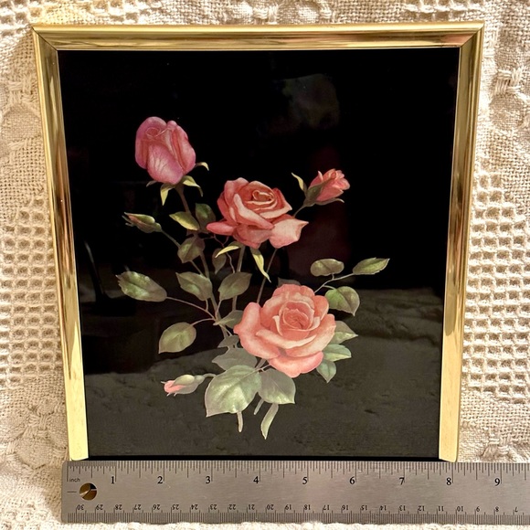 Vtg 1981 Gold Framed
8x10 Pink Roses Foil Art
Numbered Limited Rare
Find Kafka - Picture 12 of 14